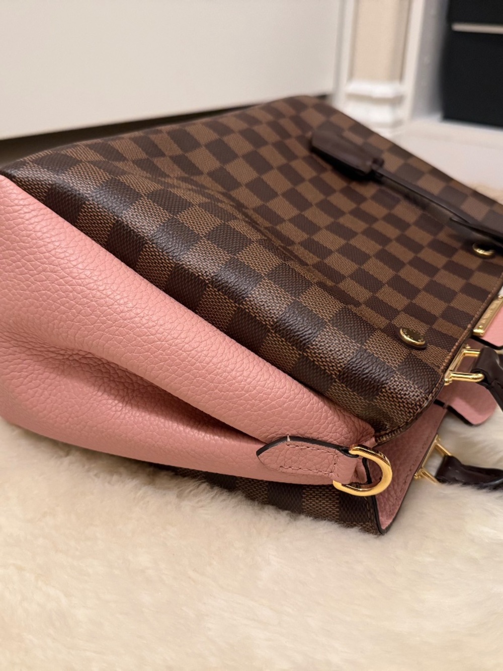 LOUIS VUITTON Brittany Bag in Damier Ebène Canvas 100% Authentic - Picture 5 of 10